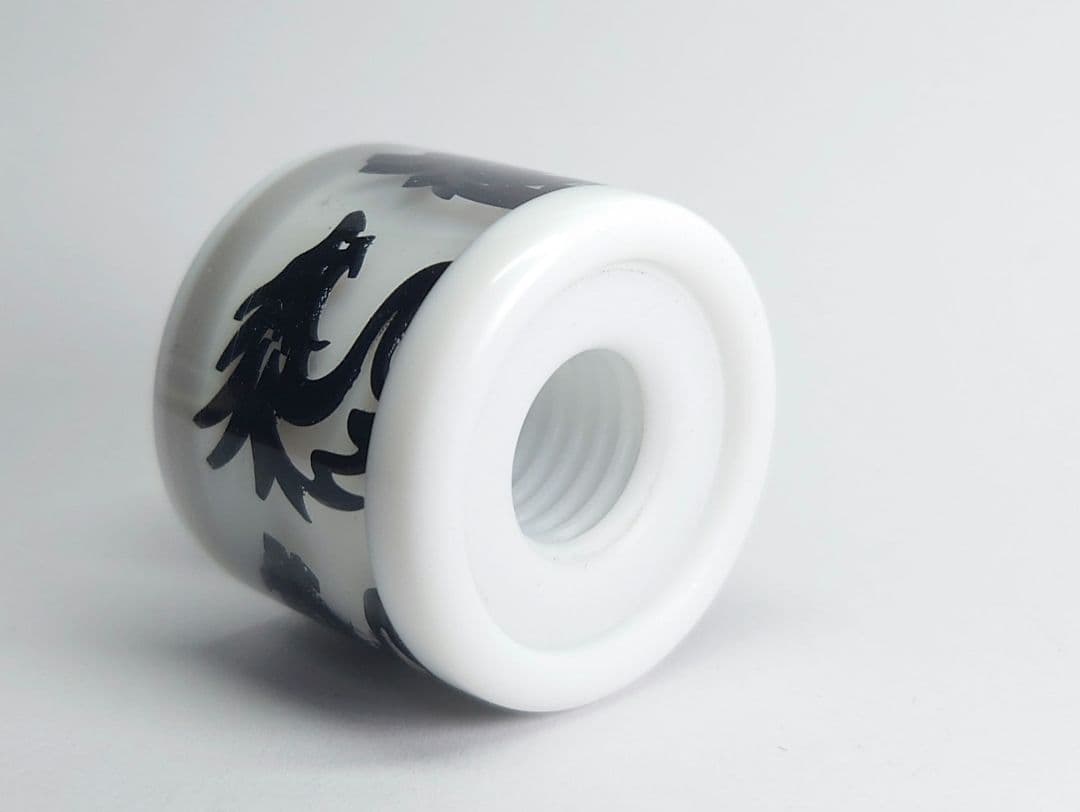 限定商品 1.2インチエクステンション　 MEZZ用(黒のドラゴンデザイン)