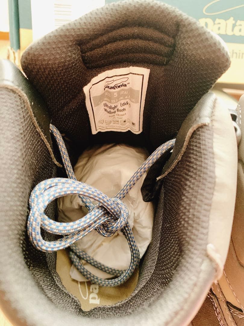 未使用　Patagonia ウルトラライト　ウェーディングブーツ　US5