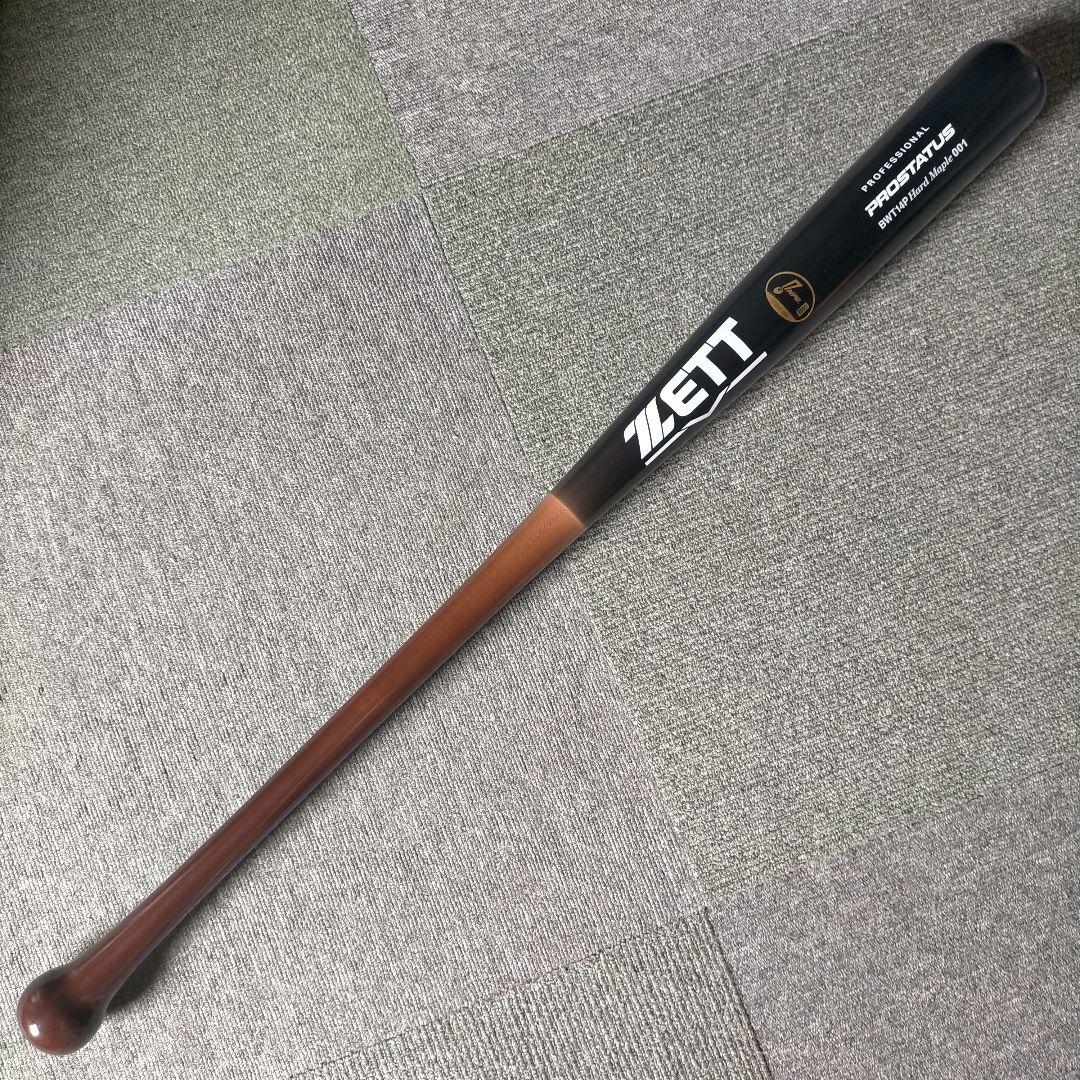 【プレミア】川瀬晃 ZETT ゼット 硬式木製バット 85cm 857g