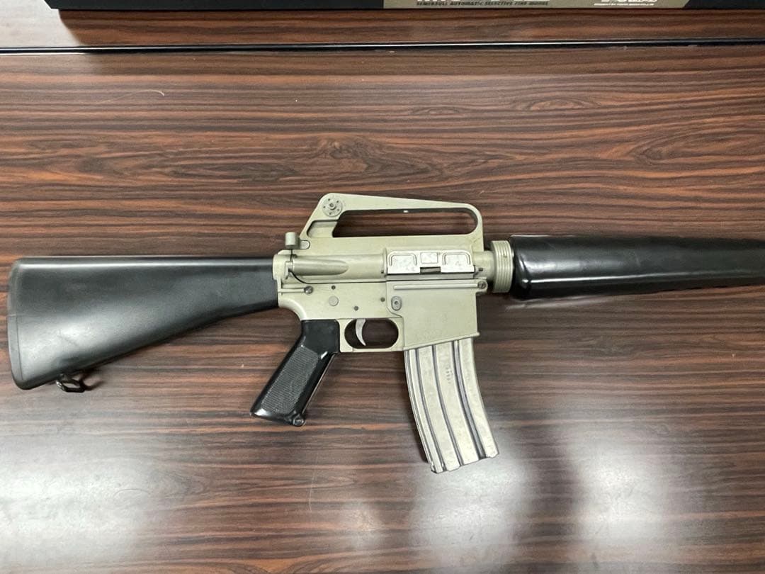 【モデルガン？】M16 置物 オブジェ 【 ジャンク】