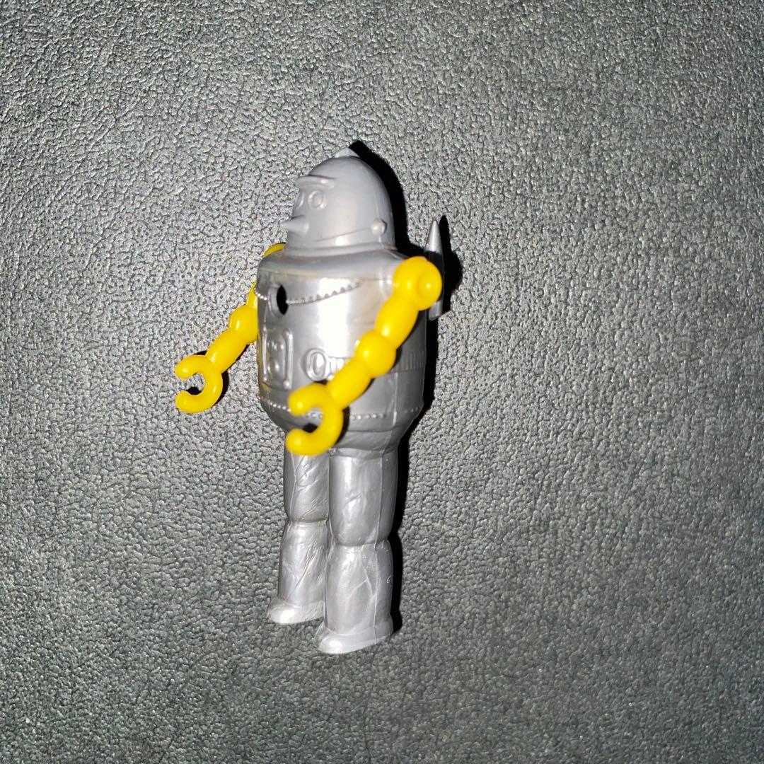 【昭和レトロ】おまけ 鉄人28号風　昭和 プラスチック 当時物