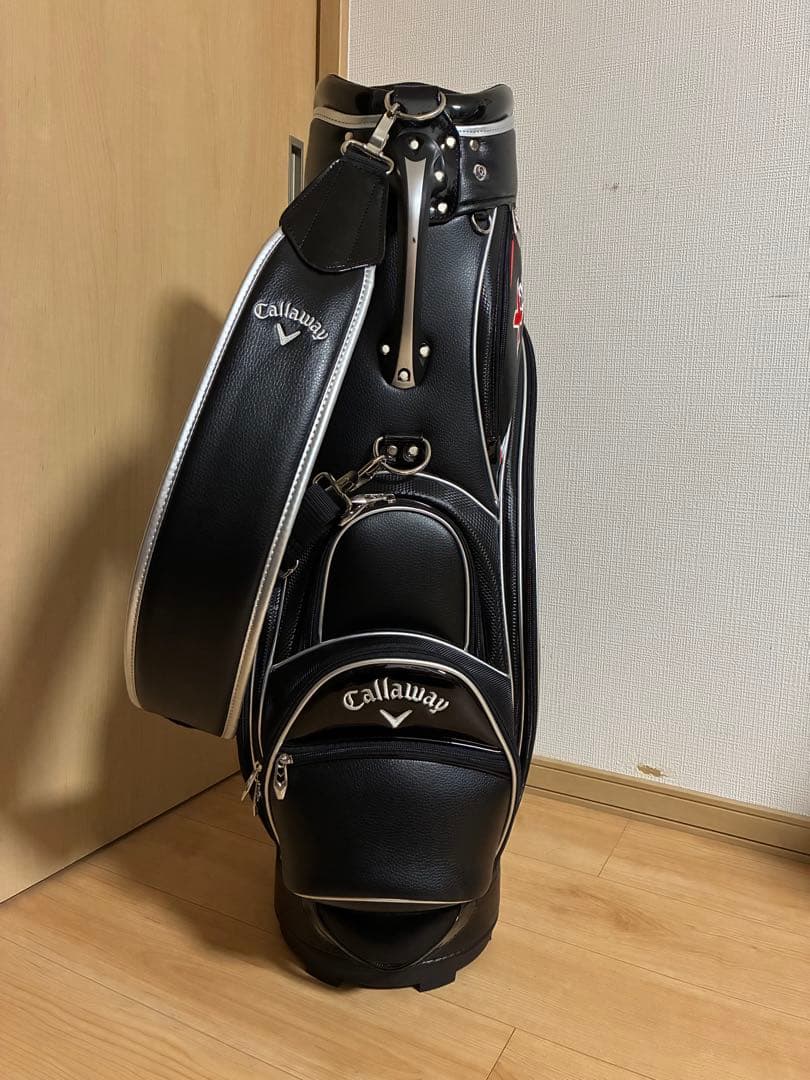 Callaway X Hot/キャディバッグ/濃紺×赤/送料無料