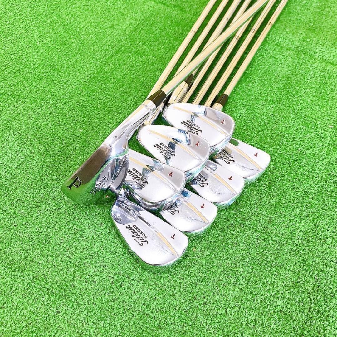 コ27★タイトリスト T-FORGED US 3-P タイガーウッズ8本アイアン