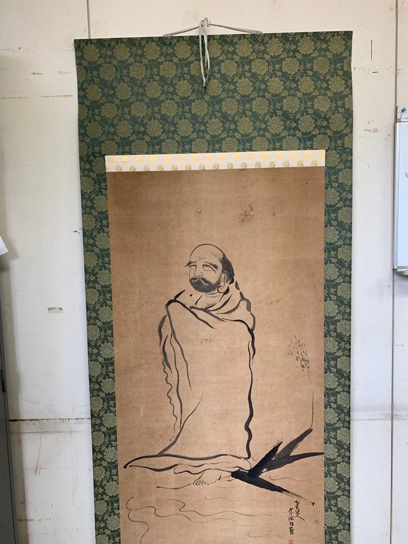 掛け軸　釈　宗活(しゃくそうかつ) 真筆　臨済宗僧侶　鎌倉　円覚寺　僧侶