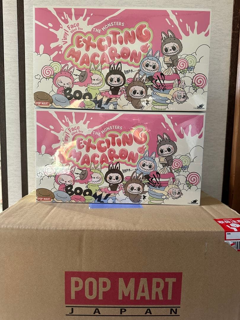 THE MONSTERS EXCITING MACARON ぬいぐるみ 2BOX