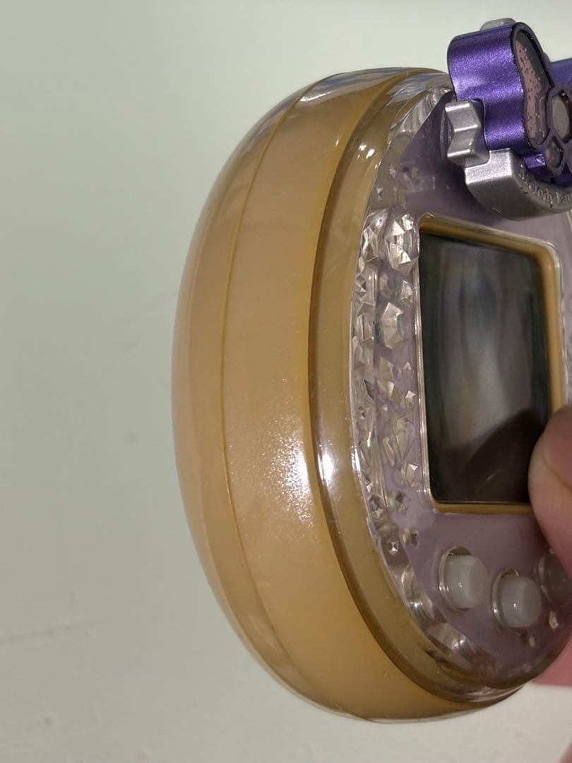 たまごっちピースTamagotchi P'sパープルデコピアス