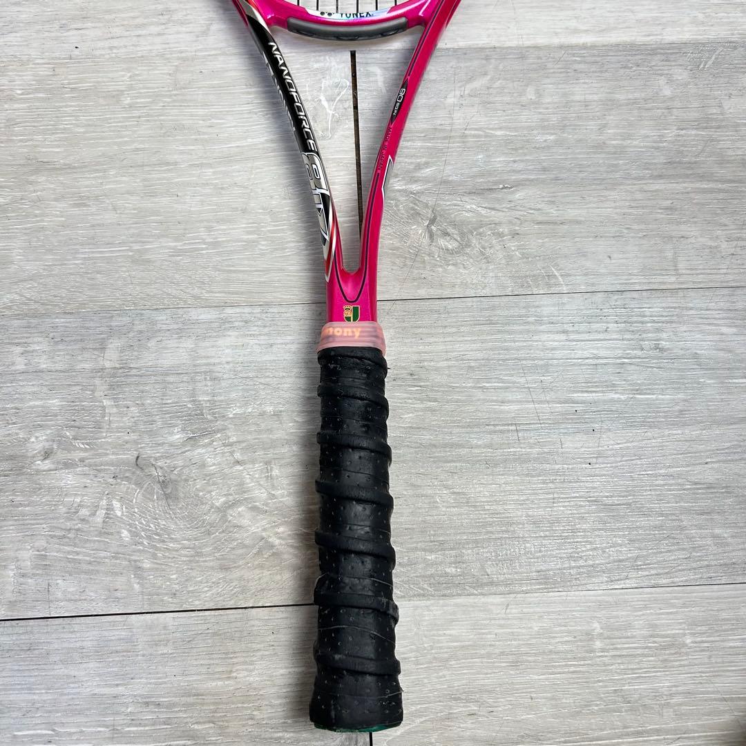 【希少】YONEX NANOFORCE 8V 軟式ラケット ボレー用