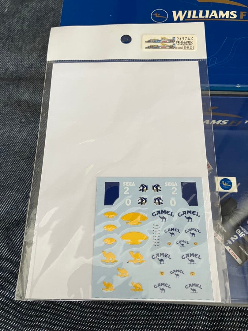 ミニチャンプスF1 1/43 ウィリアムズF1チーム FW14B、FW15C