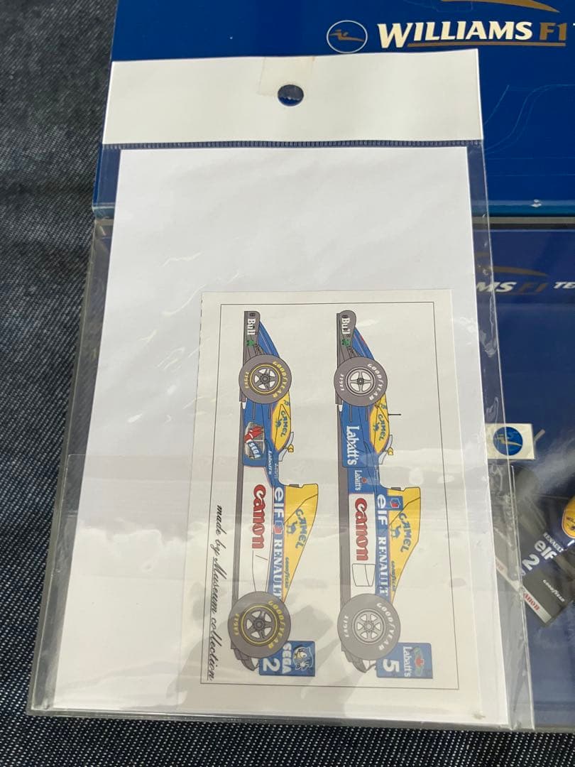 ミニチャンプスF1 1/43 ウィリアムズF1チーム FW14B、FW15C