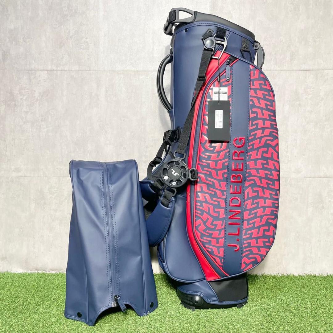 【新品】ジェイリンドバーグ ベゼル コラボモデル キャディバッグ ゴルフバッグ