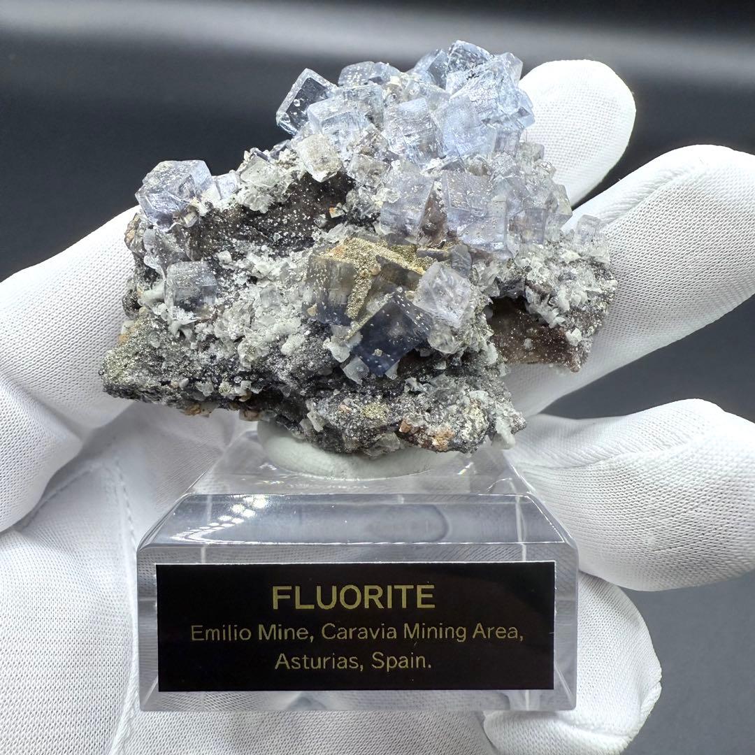 フローライト スペイン Emilio Mine産 蛍石 原石 15