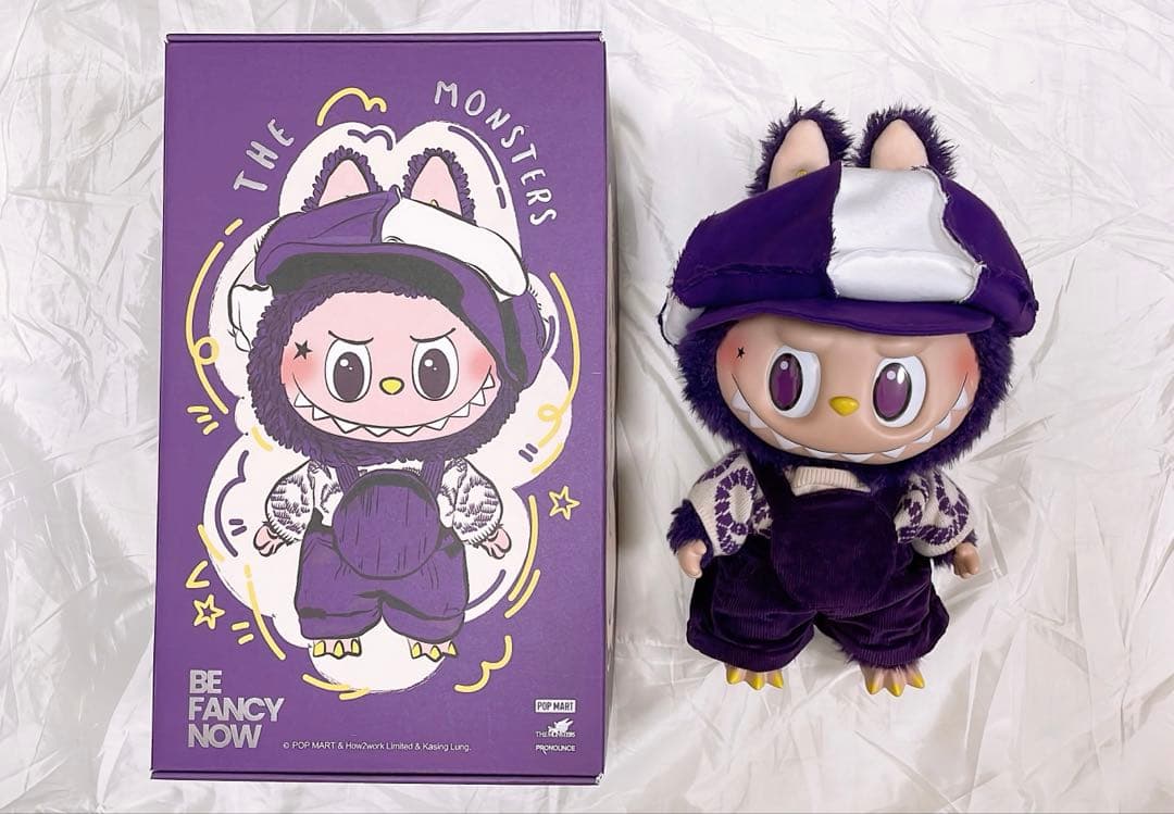 ぬいぐるみ LABUBU PRONOUNCE BE FANCY NOW popmart