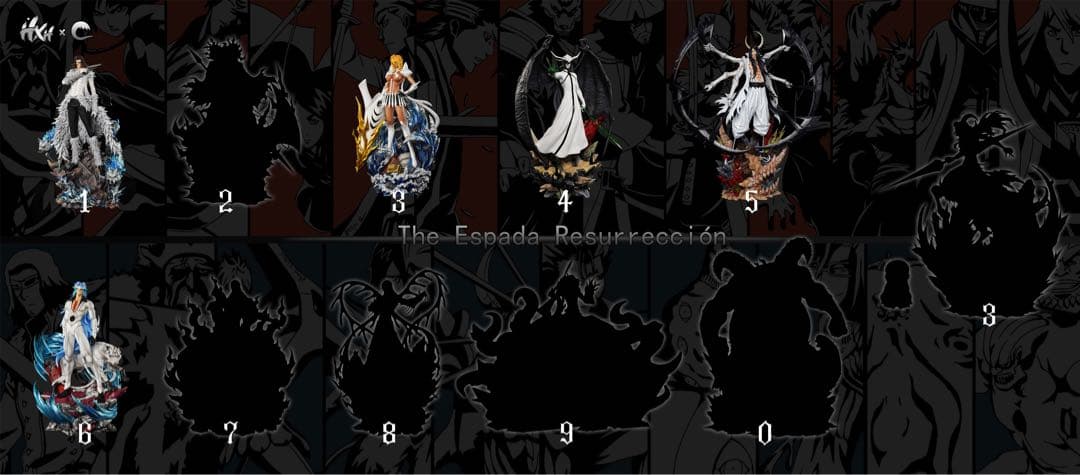 ブリーチ　グリムジョー・ジャガージャック　ガレージキット　フィギュア