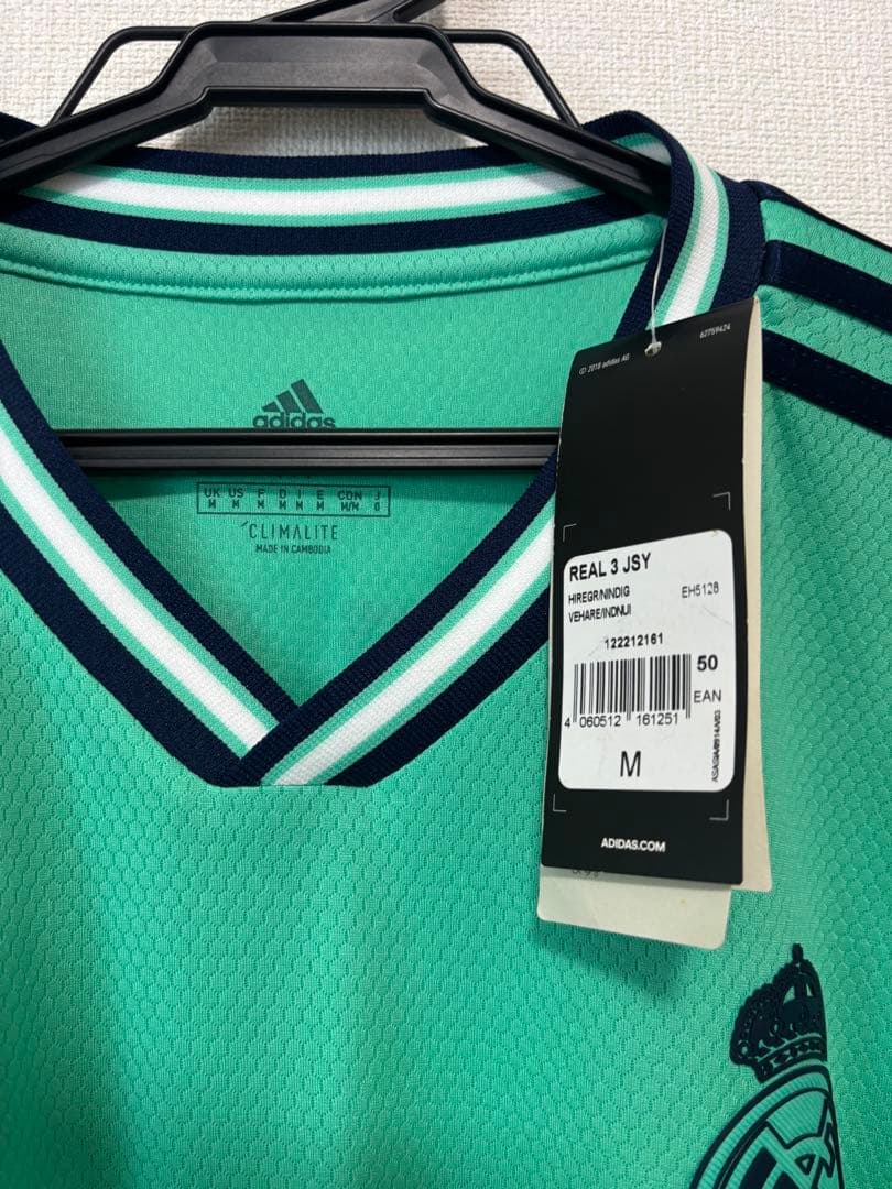 新品タグ付 19-20 レアル・マドリード エデン・アザール M