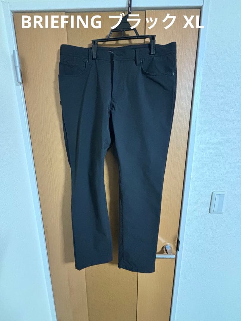 BRIEFING コーデュラ5ポケットパンツ ブラック XL