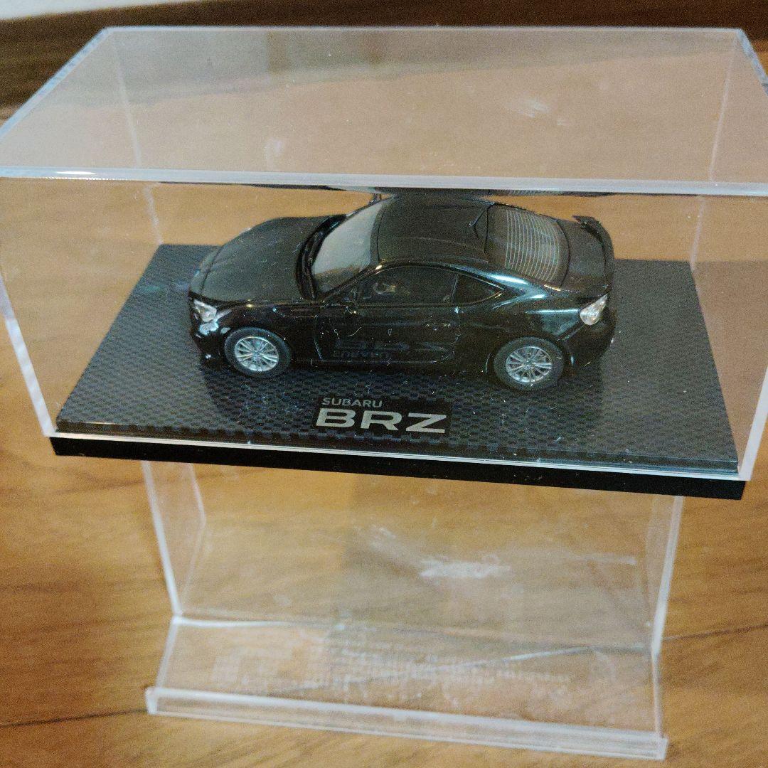 SUBARU BRZ 1/43 ミニカー 黒 購入者 記念品