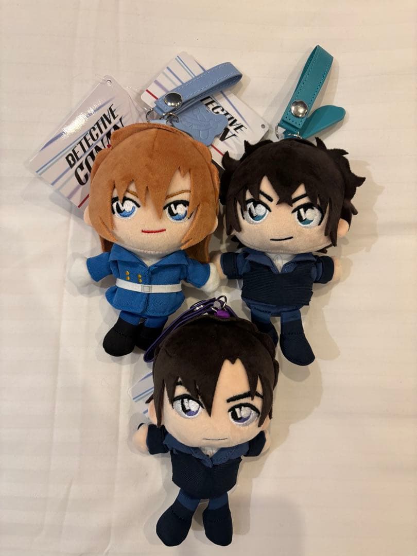名探偵コナン　ユニバ　ぬいぐるみキーチェーン　萩原研二　松田陣平　萩原千速