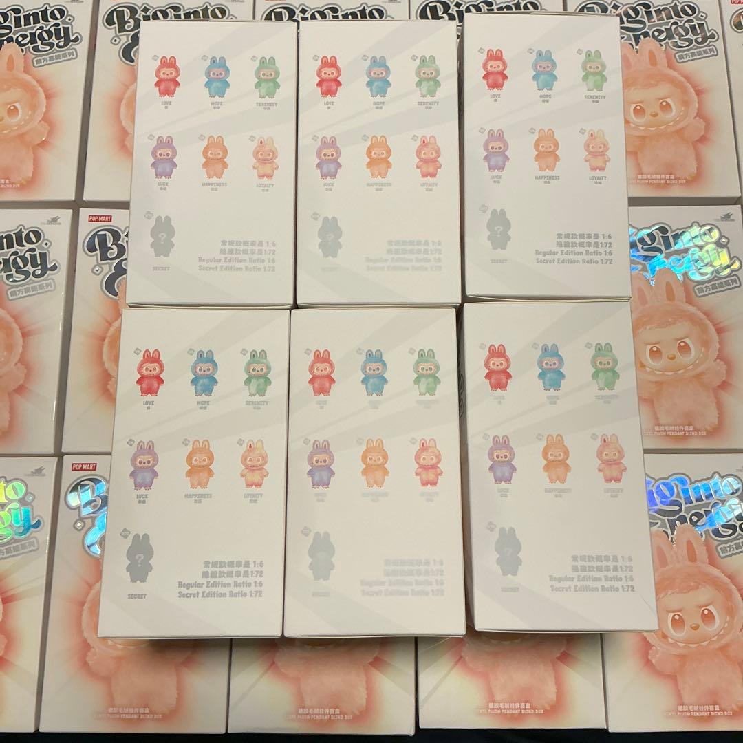 正規品・未開封　Labubu Big into Energy 6箱
