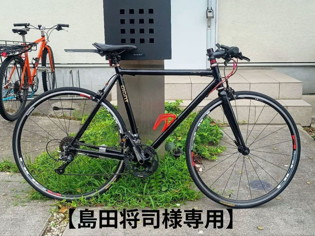 【島田将司】GIANT TRADIST フラットバーロード ブラック