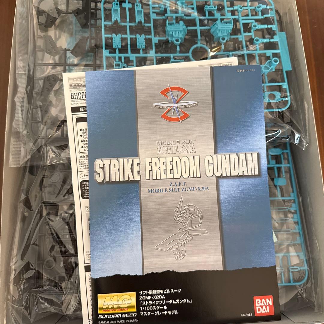 MG ストライクフリーダムガンダム リサーキュレーションカラー ネオンブルー