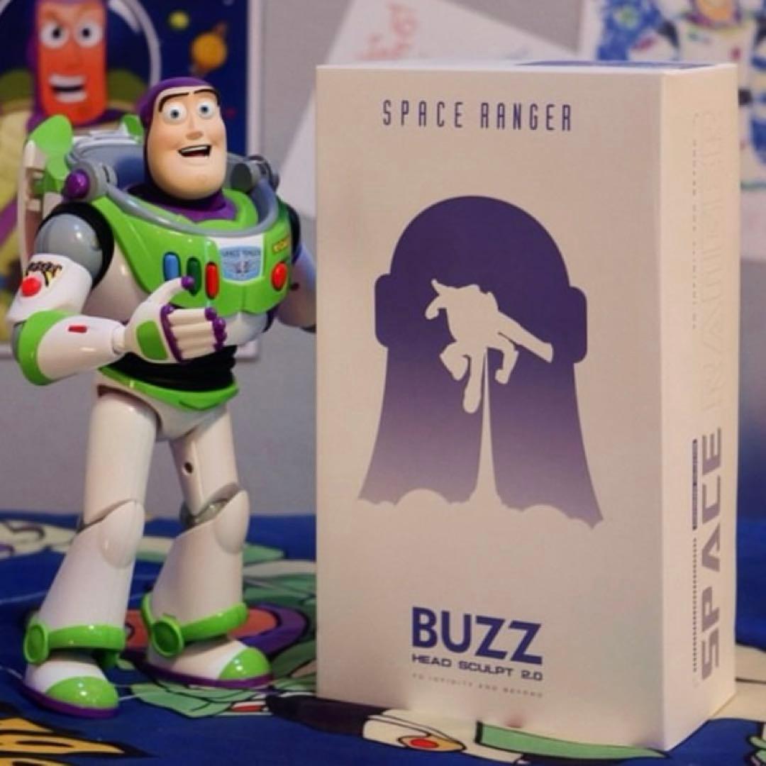 wtf【激レア】バズ•ライトイヤー ヘッドパーツ バージョン2