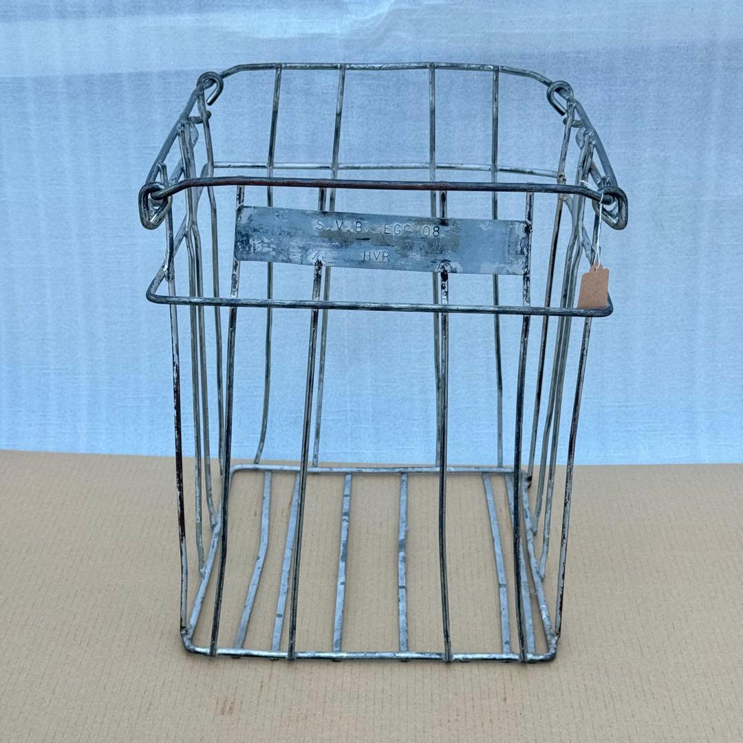 70s ヴィンテージ ワイヤーバスケット