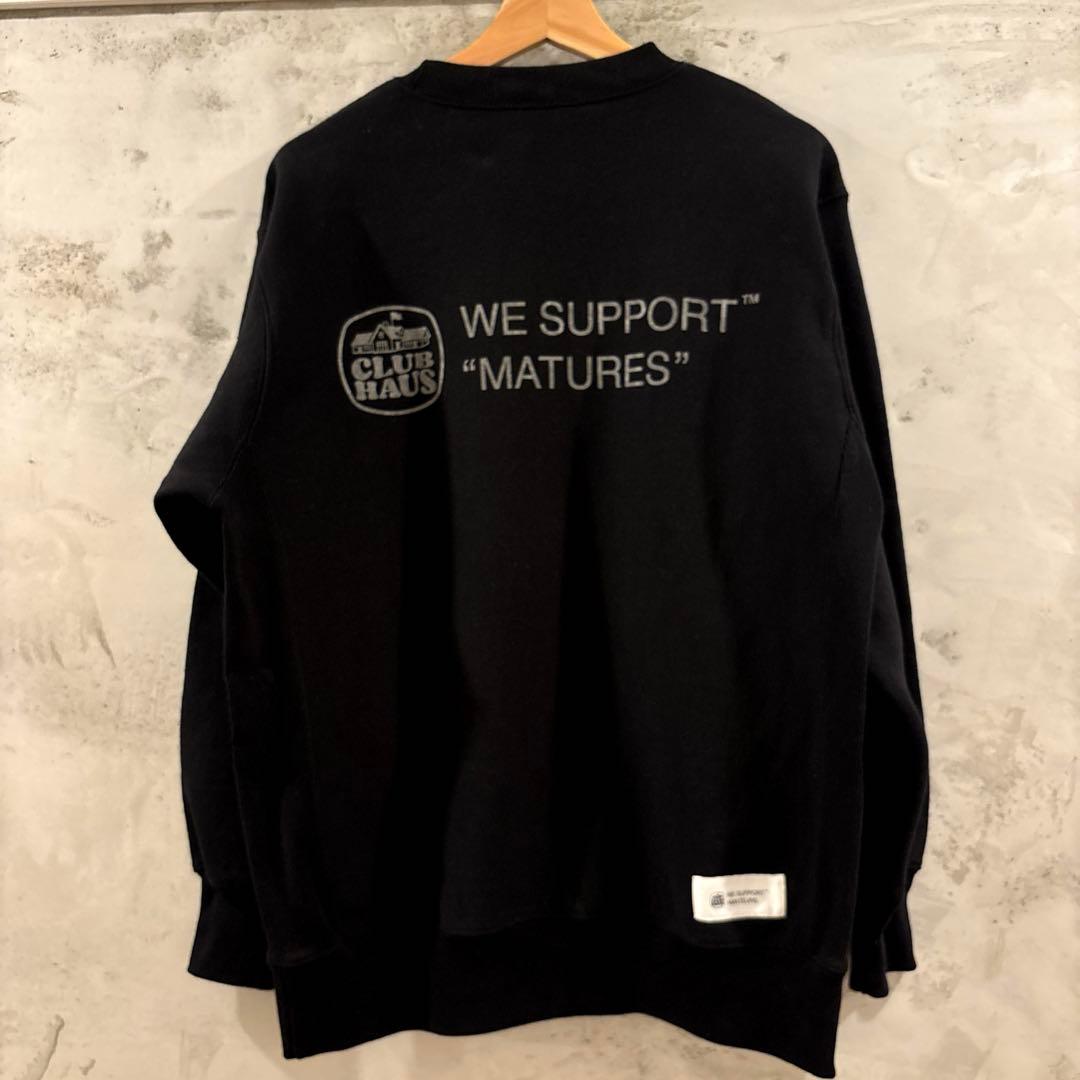 【完売品】美品CLUBHAUS 伊勢丹ポップアップSweat Shirts