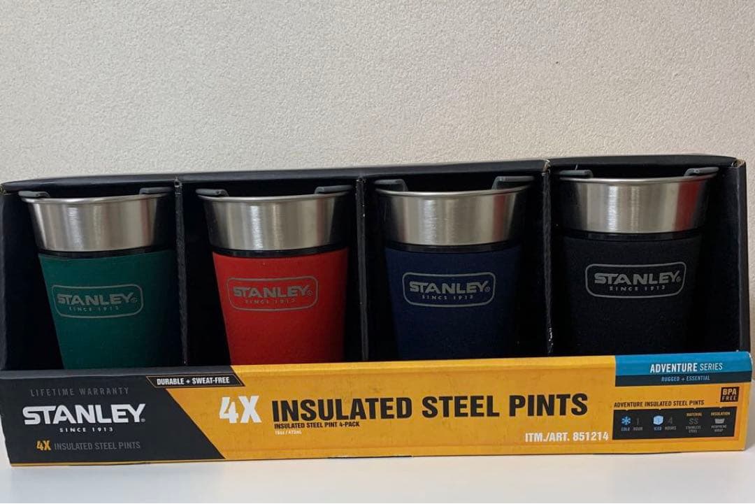 【未使用品】STANLEY スタンレータンブラー　4個セット