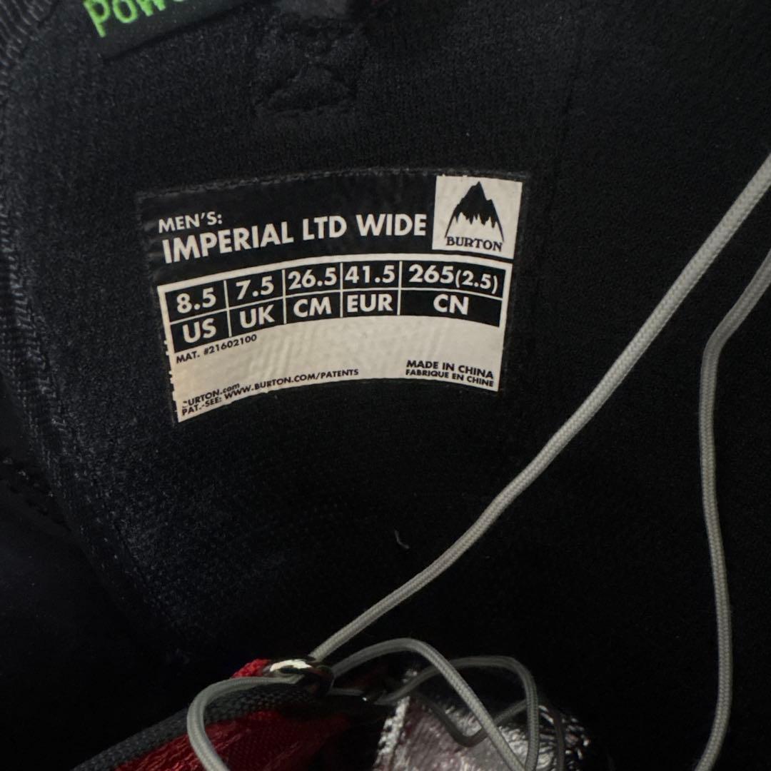 スノーボード Burton imperial LTD WIDE 26.5cm