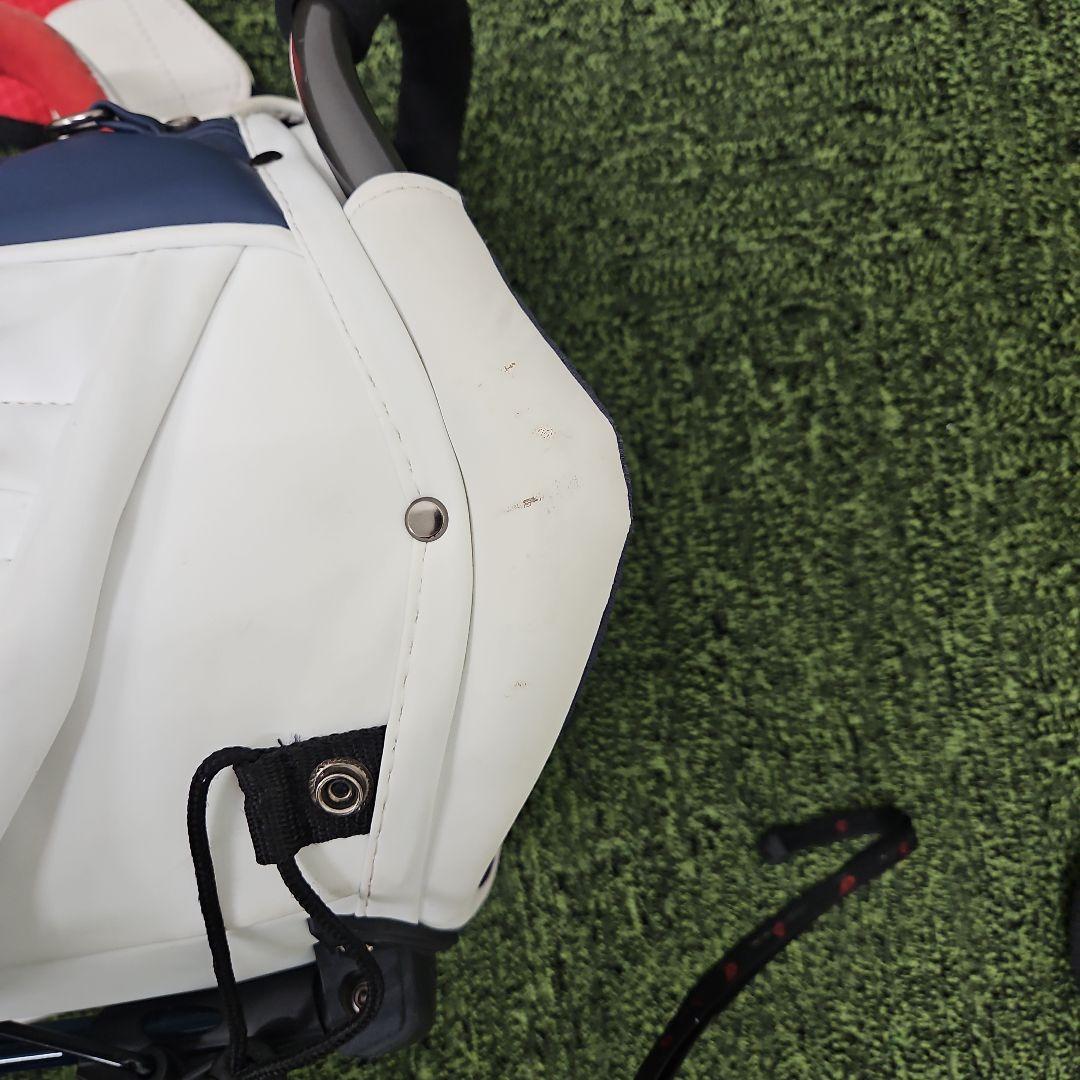 S*H様 PING ゴルフバッグ・スタンドキャディバッグ ホワイト/ネイビー