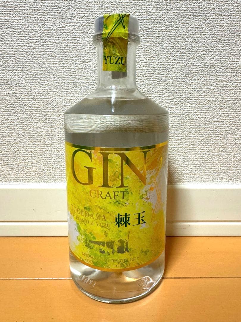 棘玉　200年 柚子ジン 700ml マツザキ