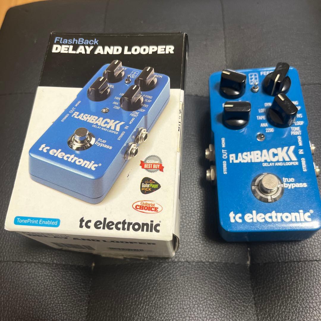 ギター tc electronic FlashBack Delay and Looper