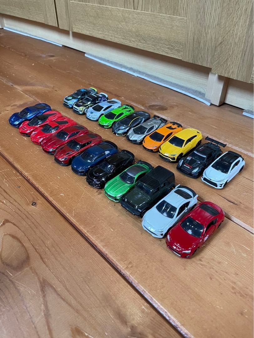 トミカ/ホットウィール 110台+ジオラマセット