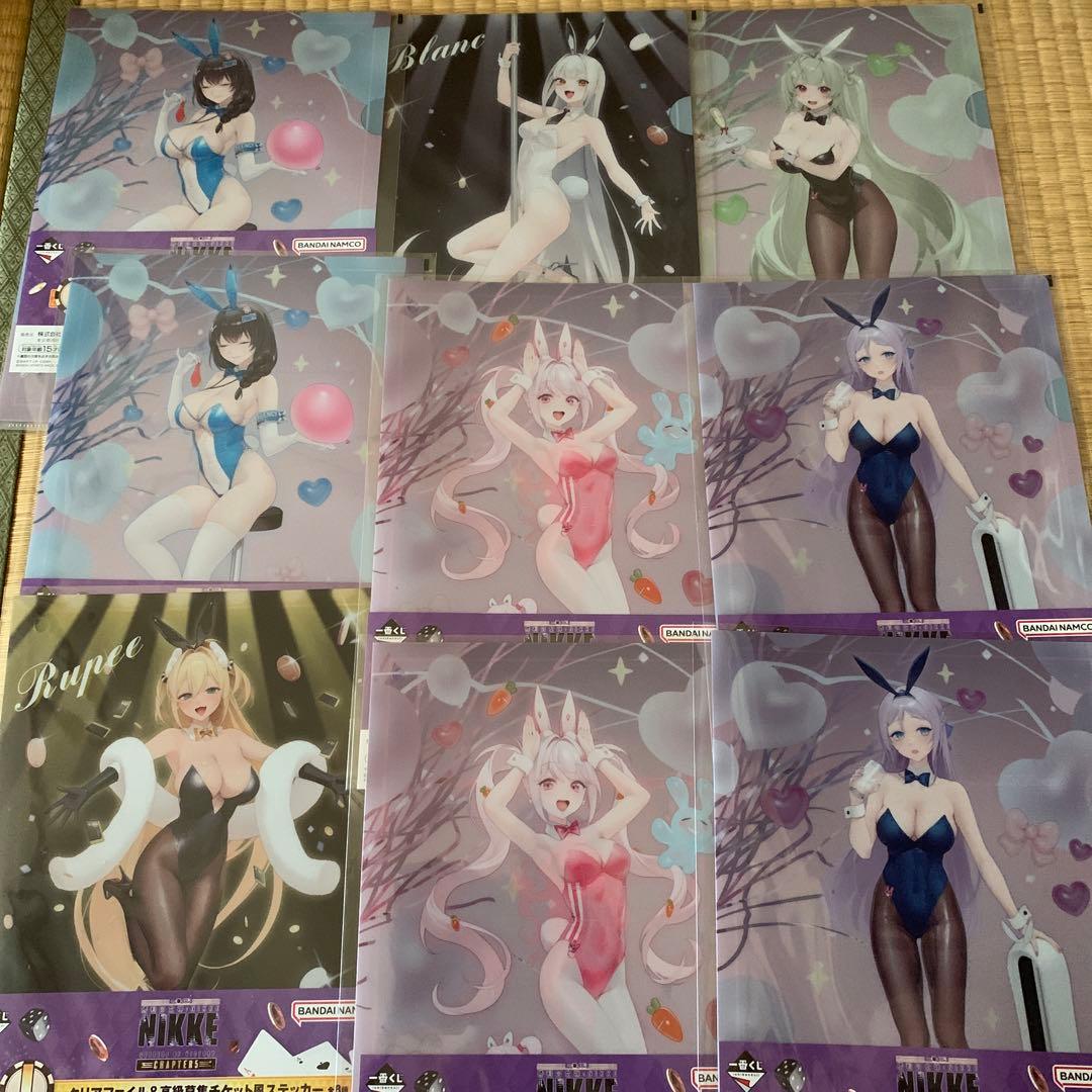 一番くじ勝利の女神 NIKKE A賞ブランB賞ノワール＆C賞D賞E賞セット