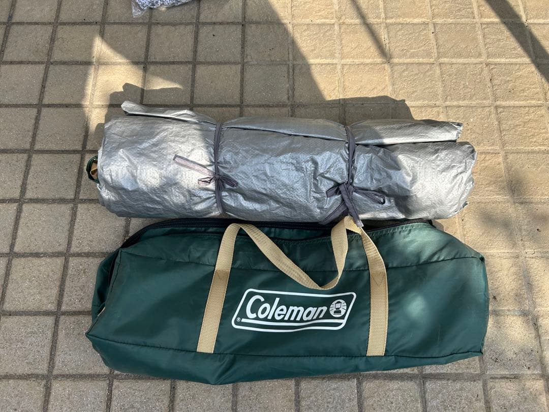 コールマン Coleman 2ルームハウステント グリーン/ベージュ