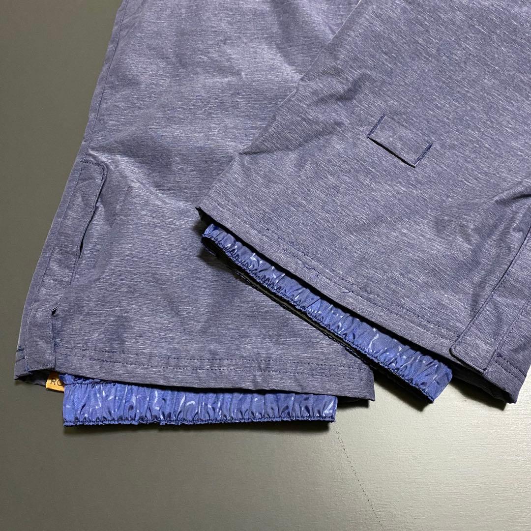 極美品 ROXY スノーボード ビブパンツ 中綿 裏起毛 レディース Sサイズ