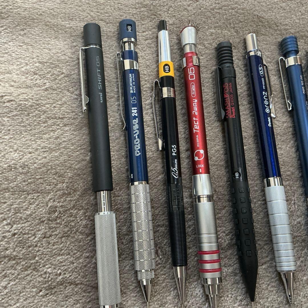 まとめ売り　シャーペン　中古 22本　クルトガ　ロットリング　パイロット　文房具