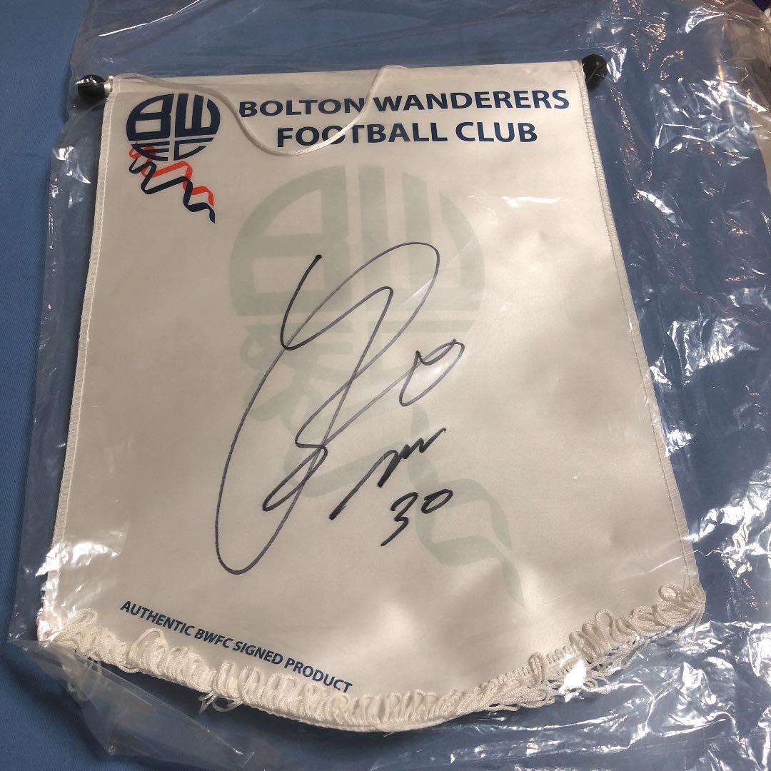 宮市亮　ボルトン時代のサイン