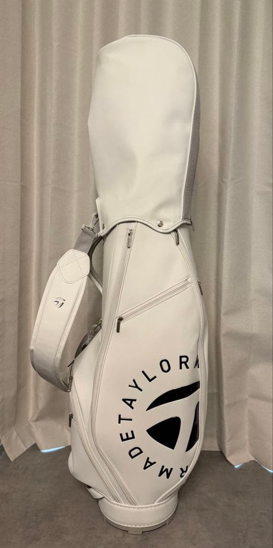 テーラーメイド 202年 キャディバッグ TJ147 白 8.5型