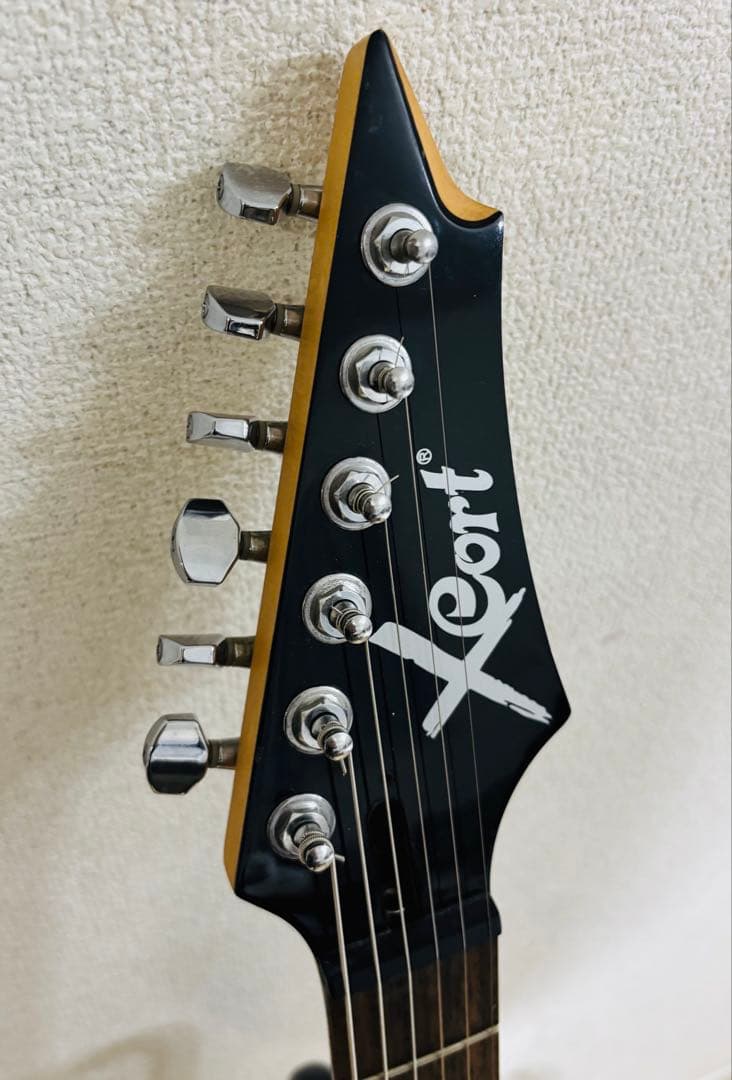 Cort コルト X-2 エレキギター メタル向け レッド