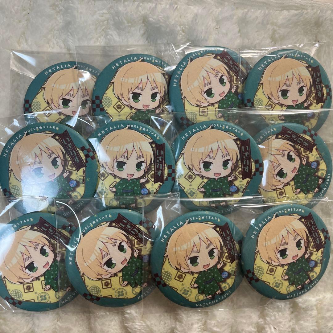 ヘタリア イギリス 缶バッジ