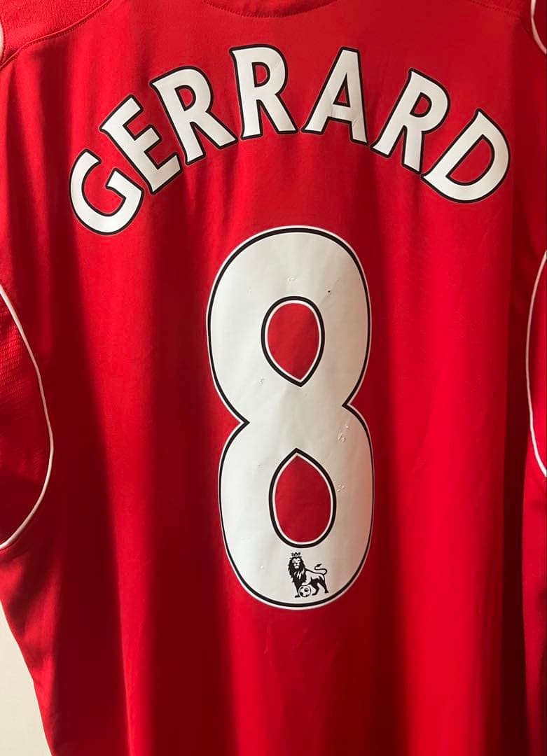 リバプールFC ジェラード 8番　ラストシーズン