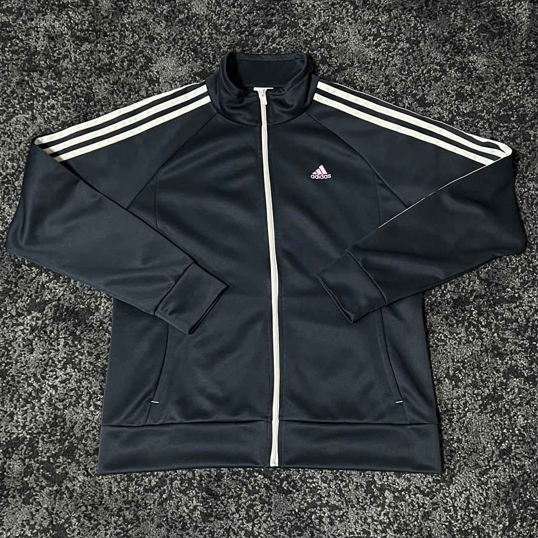 adidas アコールグレージャージジャケット M