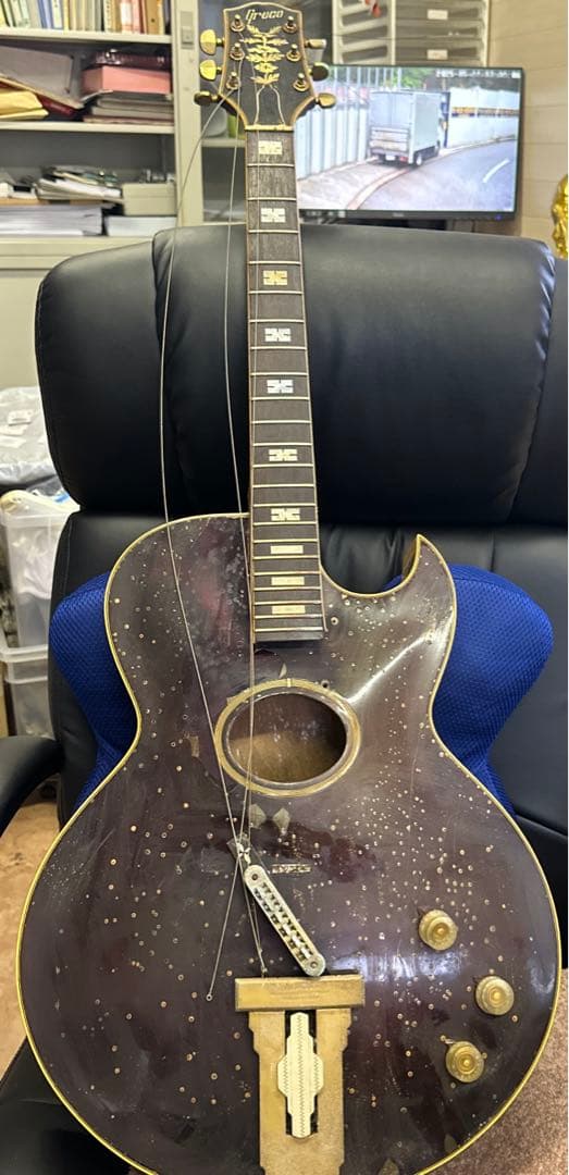 【ジャンク品】 GRECOのフルアコ ハワードロバーツモデル