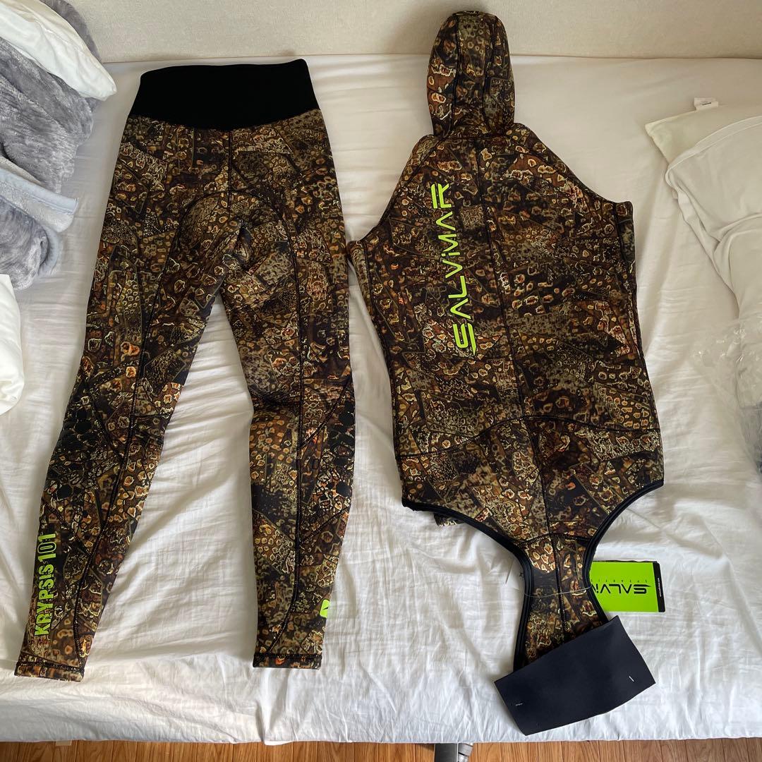 サルビマー ウエットスーツ 7mm L 未使用 魚突き スピアフィッシング