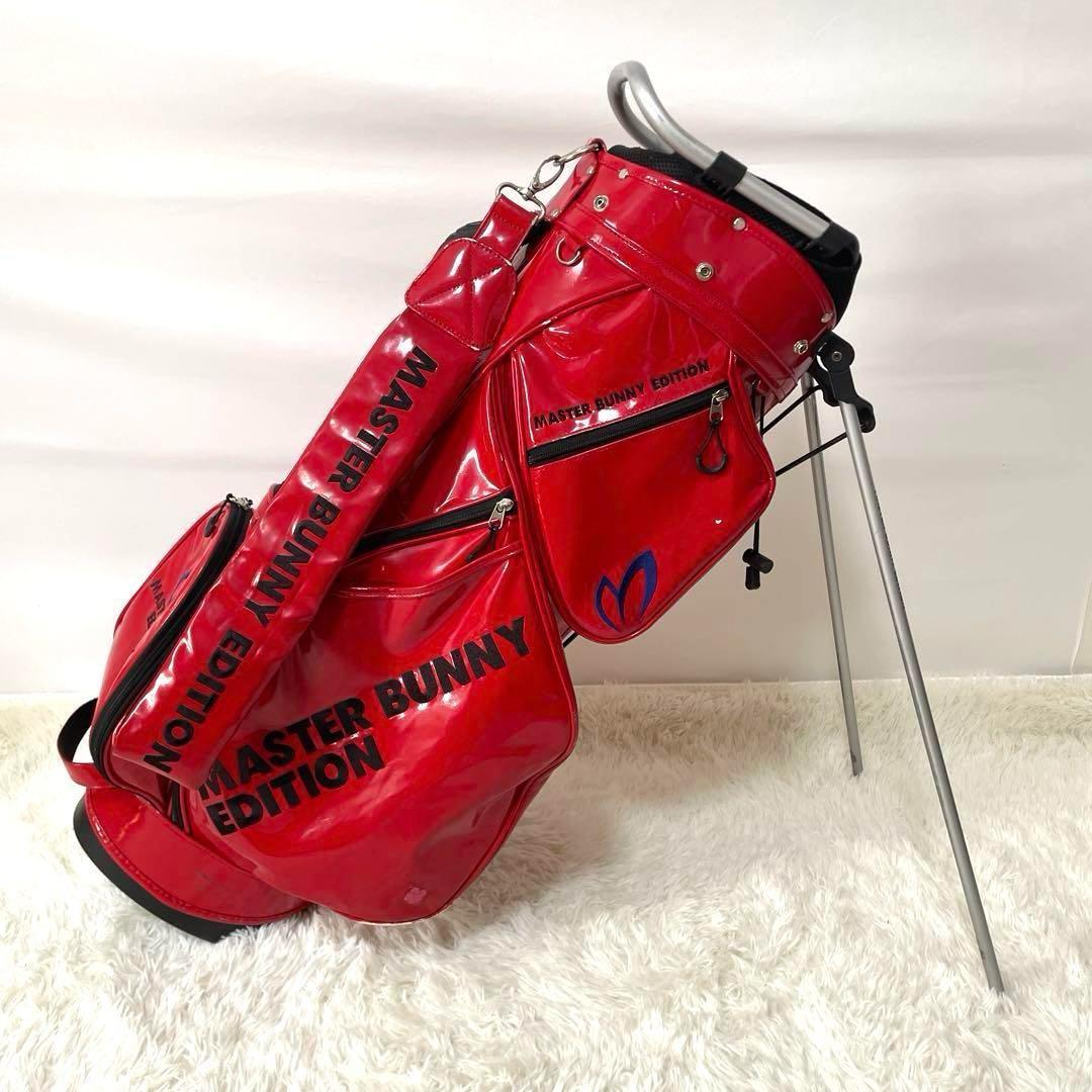 人気モデル✨マスターバニーエディション スタンド式 キャディバッグ エナメル
