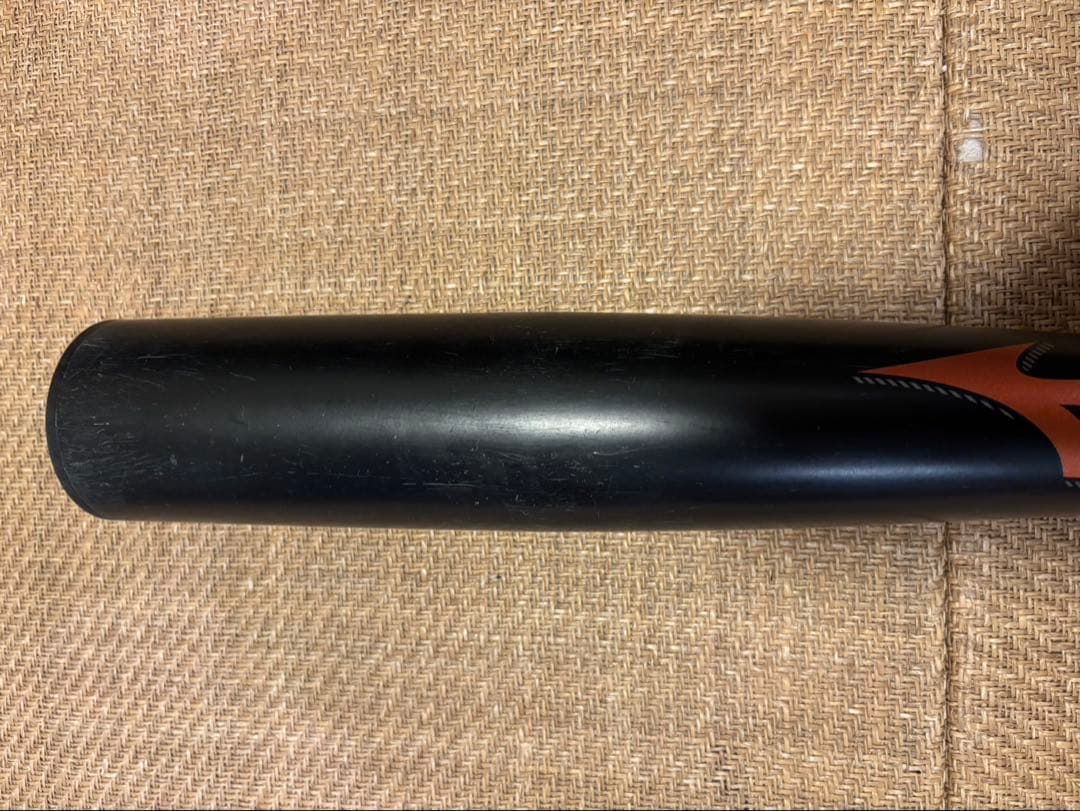 ミズノ 軟式バット カモフラージュ 黒/金