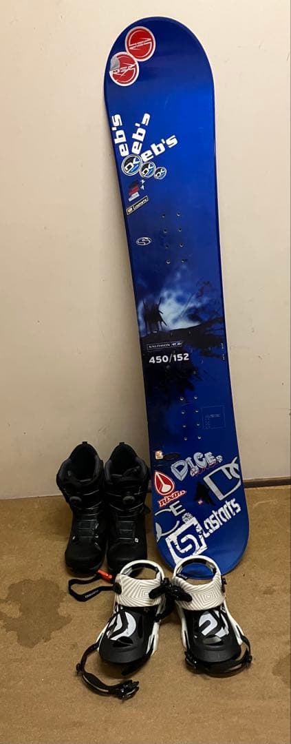 スノーボード　3点セット　ブーツ付き　サロモン　SALOMON FLUX