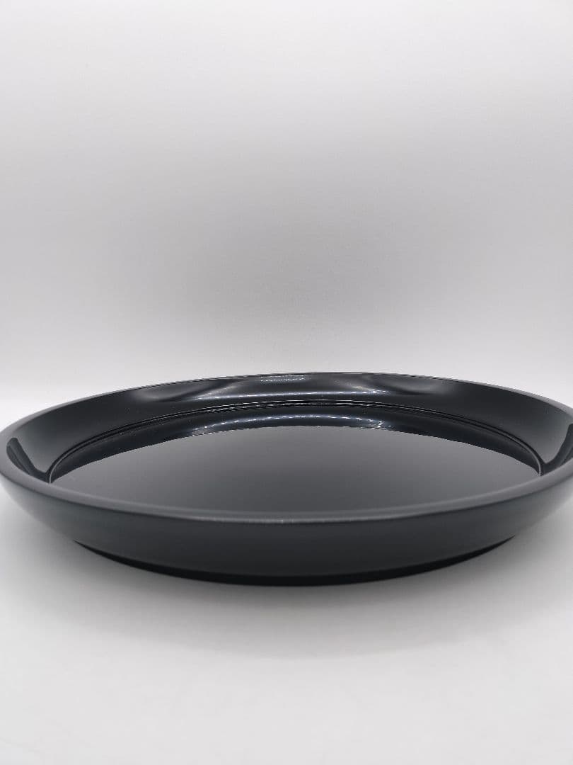 c583 大円盆 真塗 紙箱 茶道具 古物