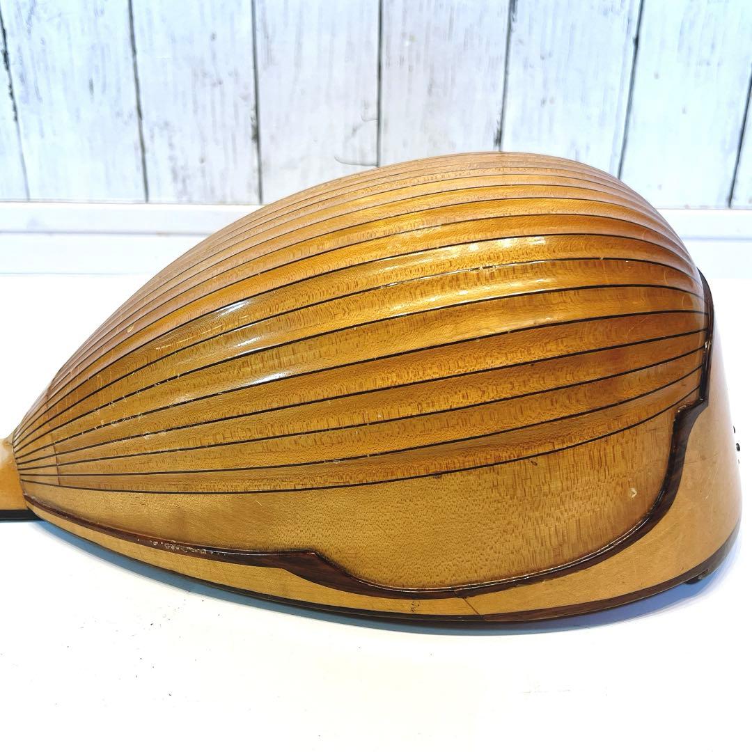 マンドリン SUZUKI NO.100 渦巻きヘッド　リブ彫り込み　スズキ